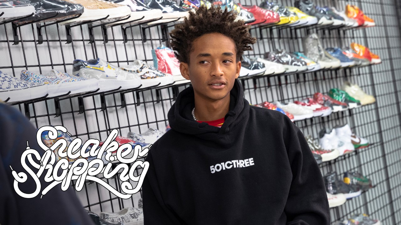 Jaden Smith Sneaker Shopping
