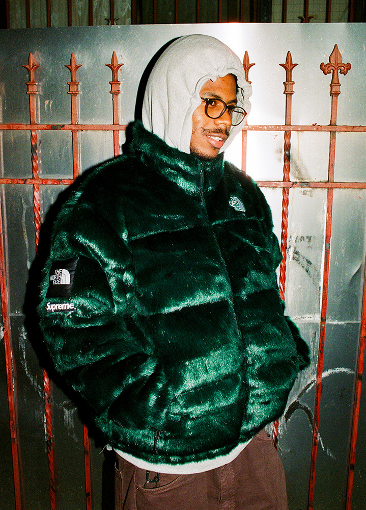 Supreme The North Face Faux Fur Nuptse
