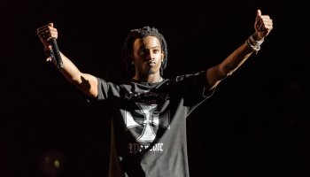 Playboy Carti Performs at the 2018 Trillectro Festival in Columbia, MD