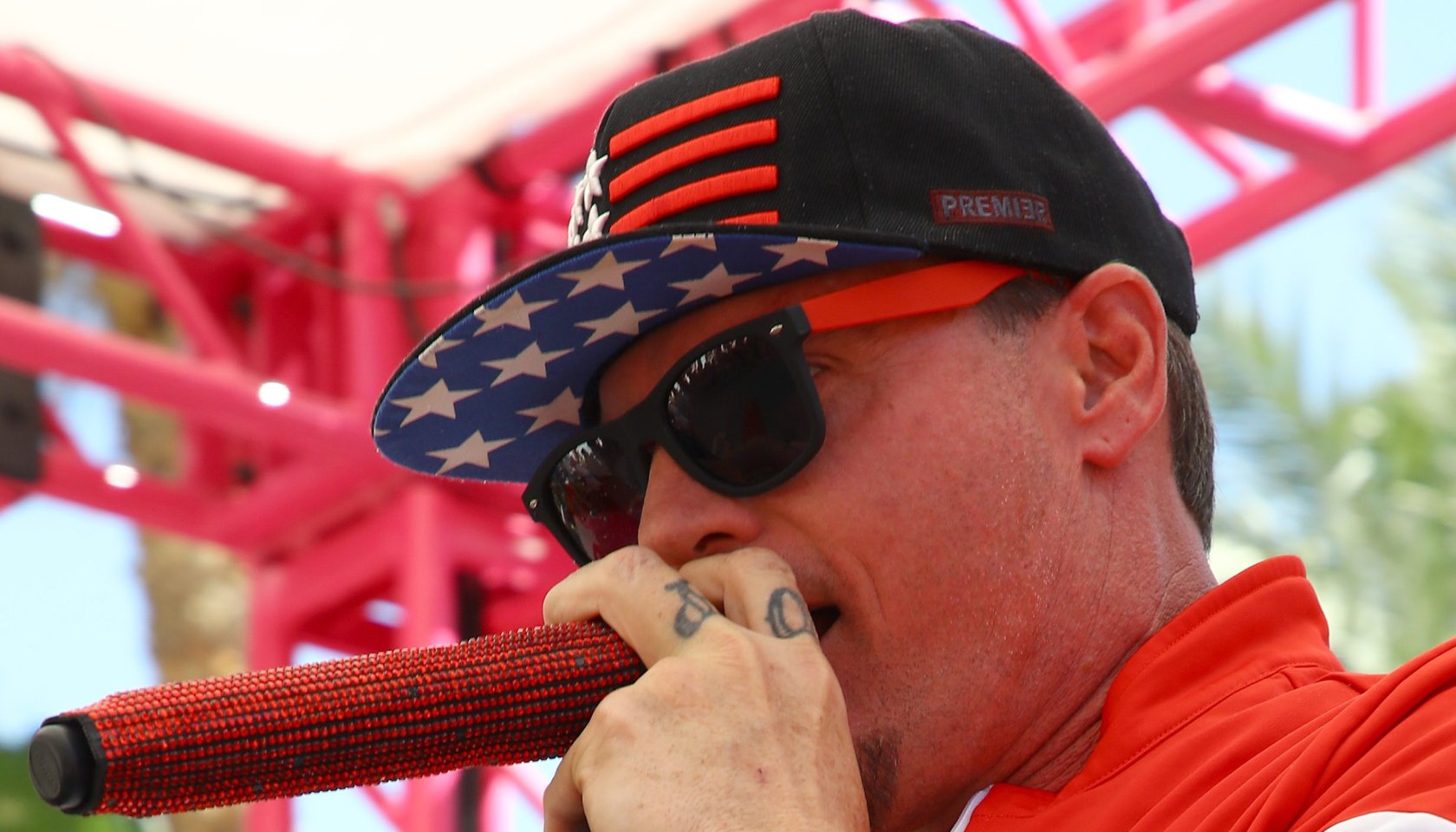 Vanilla Ice Performs at Go Pool