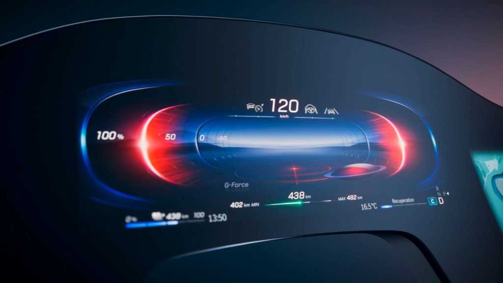 Mercedes-Benz Hyperscreen Display