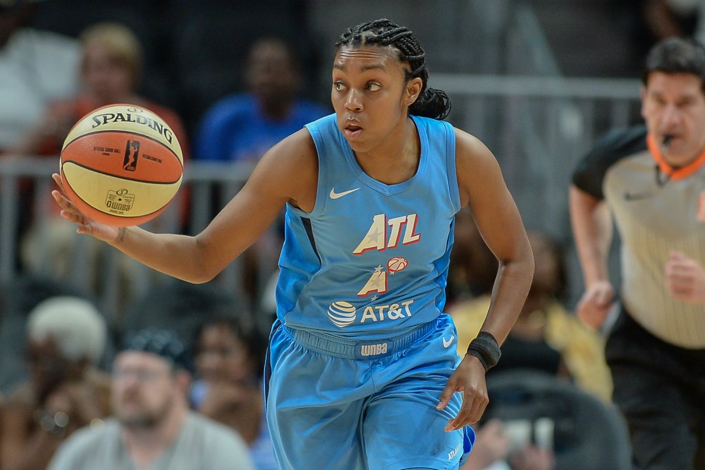 WNBA: SEP 05 Las Vegas Aces at Atlanta Dream