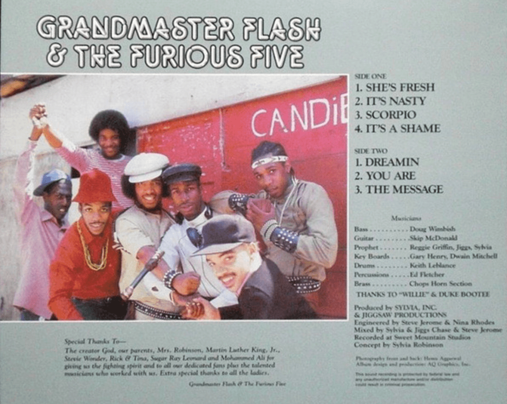 Grand Master Flash & The Furious Five Featuring: Melle Mel & Duke