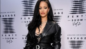 Rihanna's Savage X Fenty Show Vol. 2 presented by Amazon Prime Video Step and Repeat