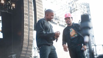 Kanye West and Chance the Rapper