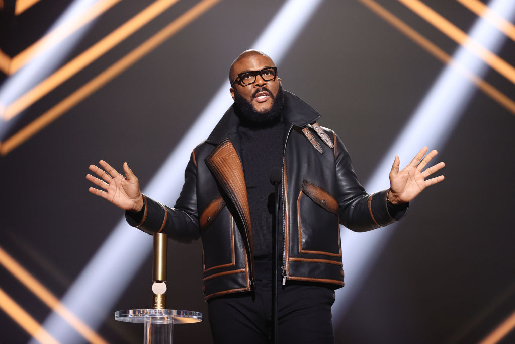 Tyler Perry Gets COVID-19 Vaccine To Help Boost Confidence In it