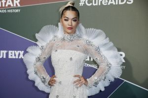 Rita Ora looks stunning during the 2019 amfAR Gala in Milan, Italy