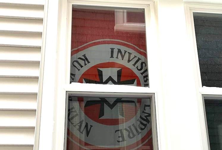 KKK Flag Grosse Pointe