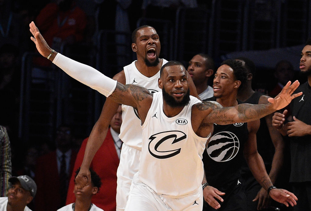 LeBron James & Kevin Durant Named NBA-All-Star Game Captains