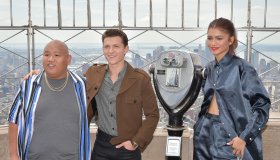 Stars Of "Spider-Man: Far From Home" Light The Empire State Building