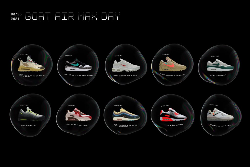 GOAT X Air Max Day 2021