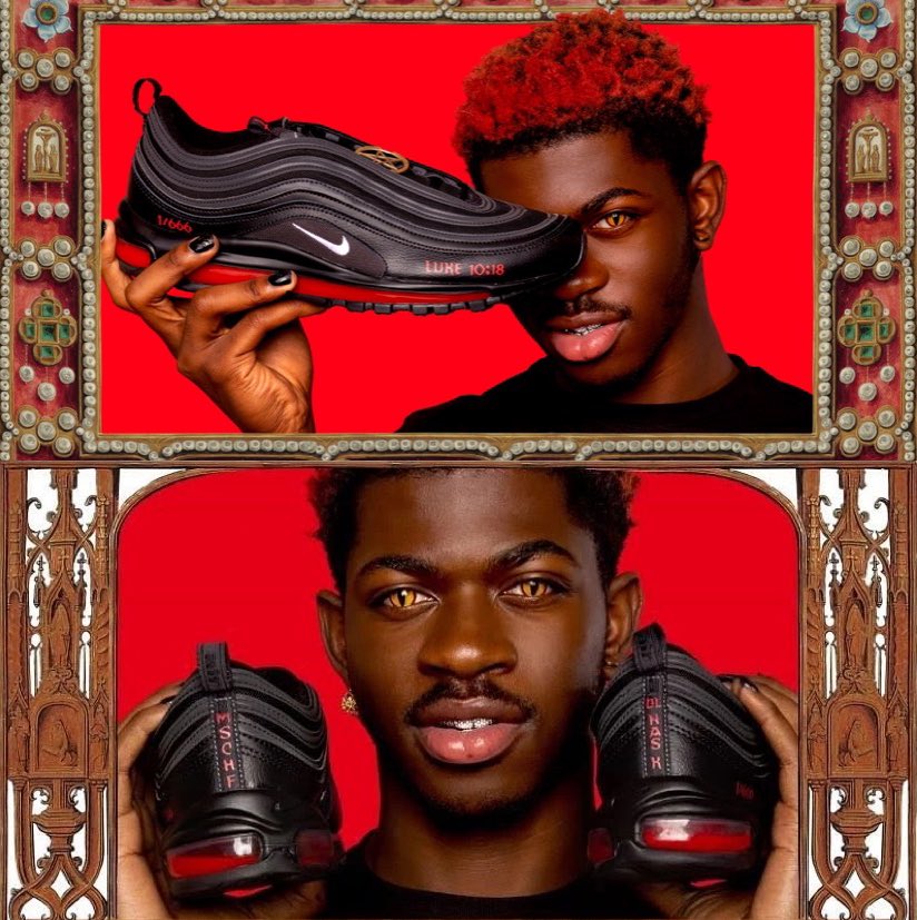 Nike Sues MSCHF For Its Lil Nas X Air Max “Satan Shoes” | The Latest ...