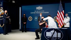 President Biden Commemorates 50 Millionth Covid-19 Vaccine Shot