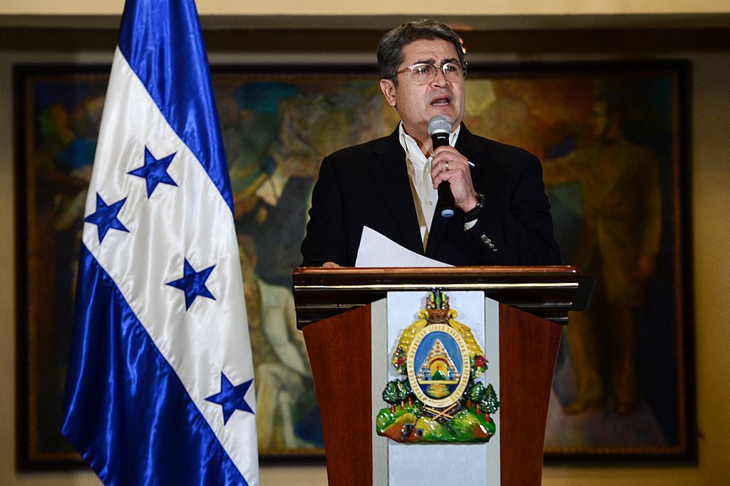 HONDURAS-POLITICS-DRUGS-HERNANDEZ