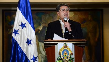HONDURAS-POLITICS-DRUGS-HERNANDEZ