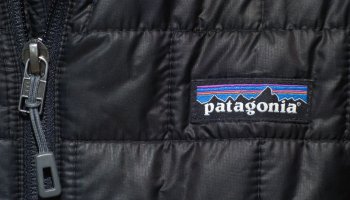 Woman wears a Patagonia jacket