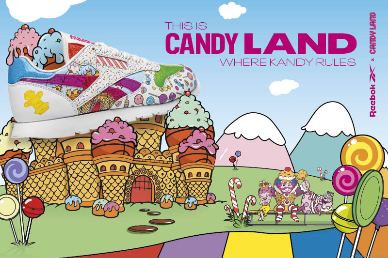 Reebok & Hasbro Candy Land