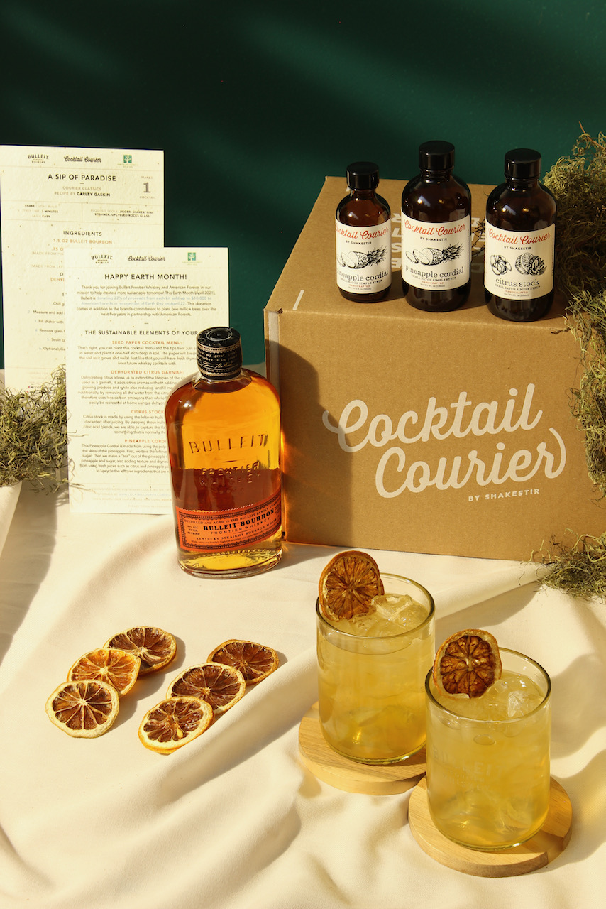 Bulleit Frontier Whiskey Earth Day Cocktail Kit