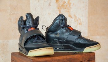 KANYE WEST 2008 'GRAMMY WORN' NIKE AIR YEEZY SAMPLES SELL FOR $1.8 MILLION