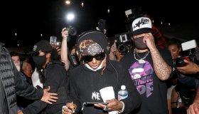 Lil Wayne With DJ Stevie J Perform In Miami