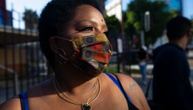 Patrisse Cullors is one of the three co-founders of the Black Lives Matter movement. She participated in the peaceful march in Hollywood, CA today Sunday June 7, 2020. Thousands of people participated in todays peaceful protest against police sparked b...