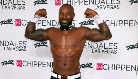 Tyson Beckford as Chippendales guest host in Las Veags