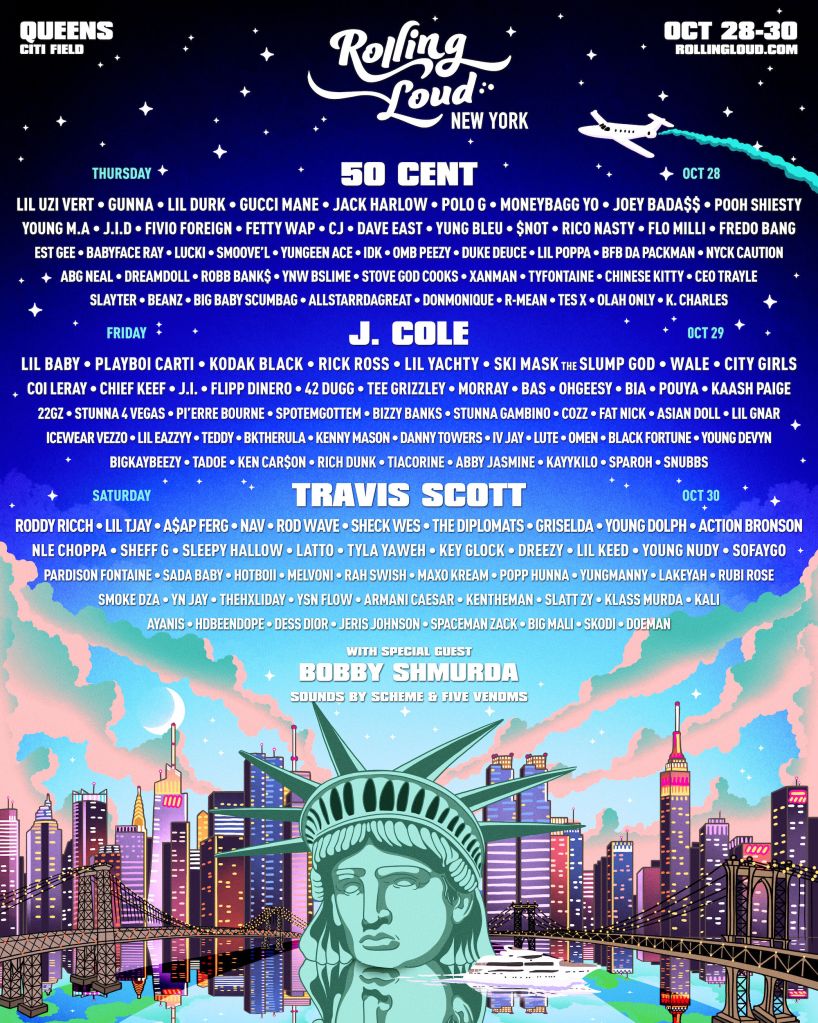 The Rolling Loud New York Has Been Unveiled