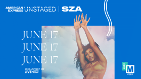 American Express UNSTAGED Announces SZA