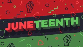 Juneteenth Abstract Background
