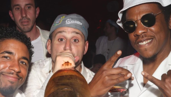 Michael Rubin and Jay-Z Hamptons party