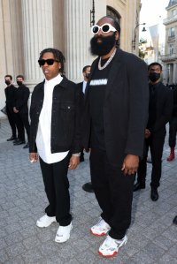 James Harden hits Paris Fashion Week with Kanye and Lil Baby - ESPN