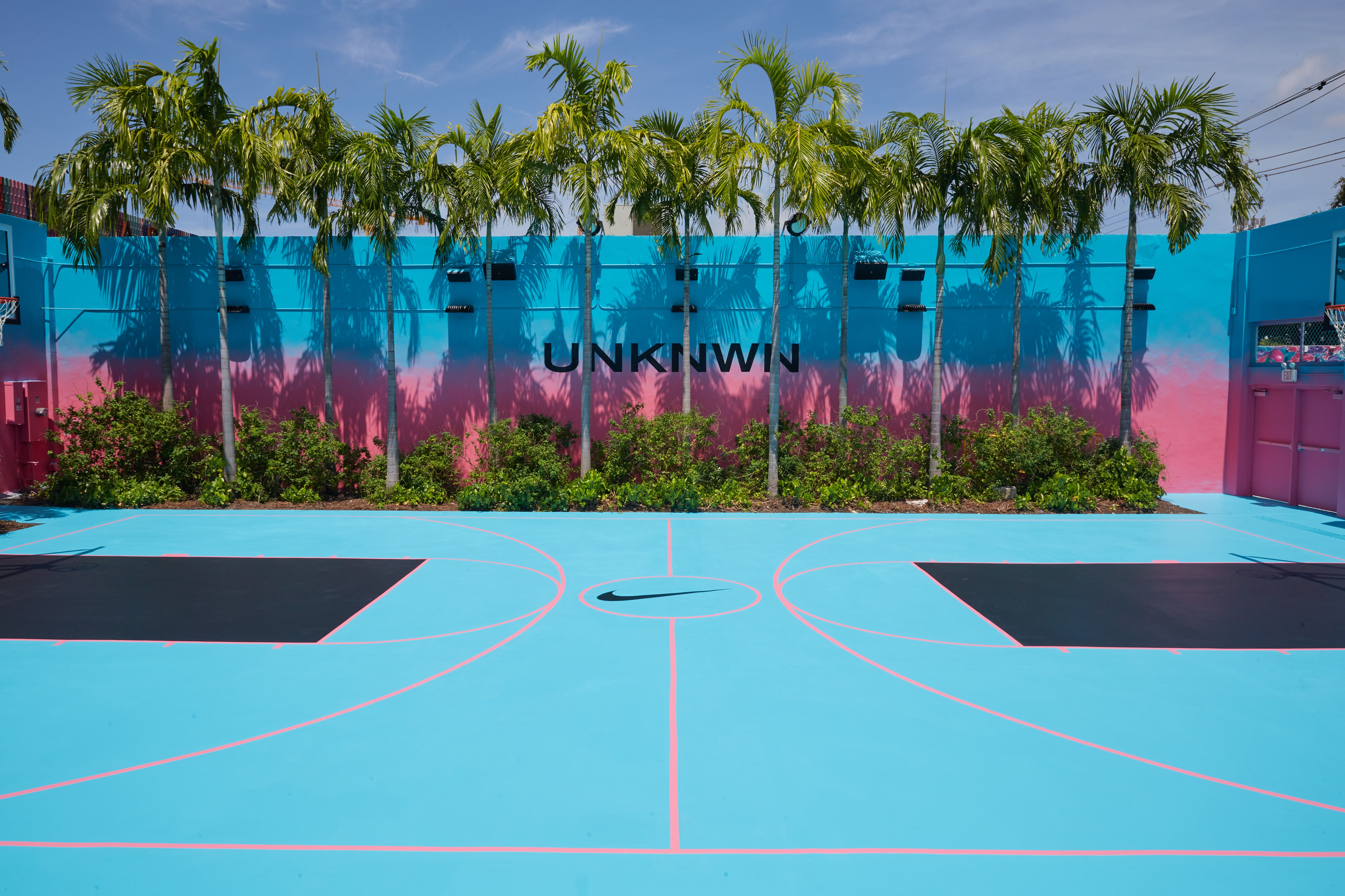 UNKNWN Launches LeBron 8 “South Beach” Inspired Basketball Court In Miami [Photos]