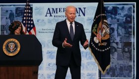 President Biden Delivers Remarks On First Day Americans Receive New Child Tax Credit