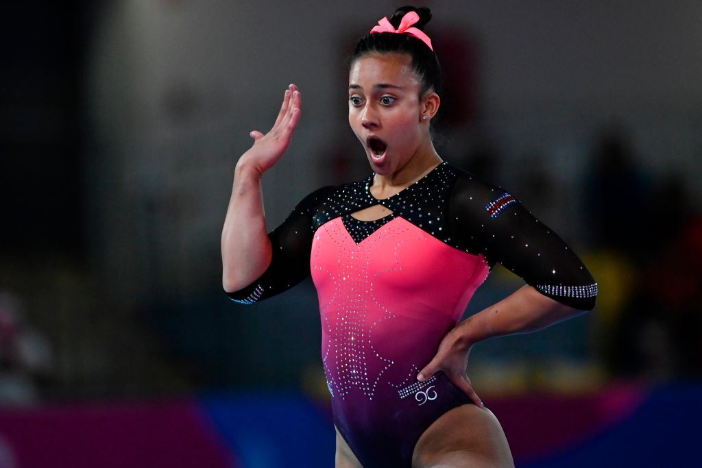 Costa Rican Gymnast Luciana Alvarado Cleverly Included BLM Tribute In Her Olympic Routine