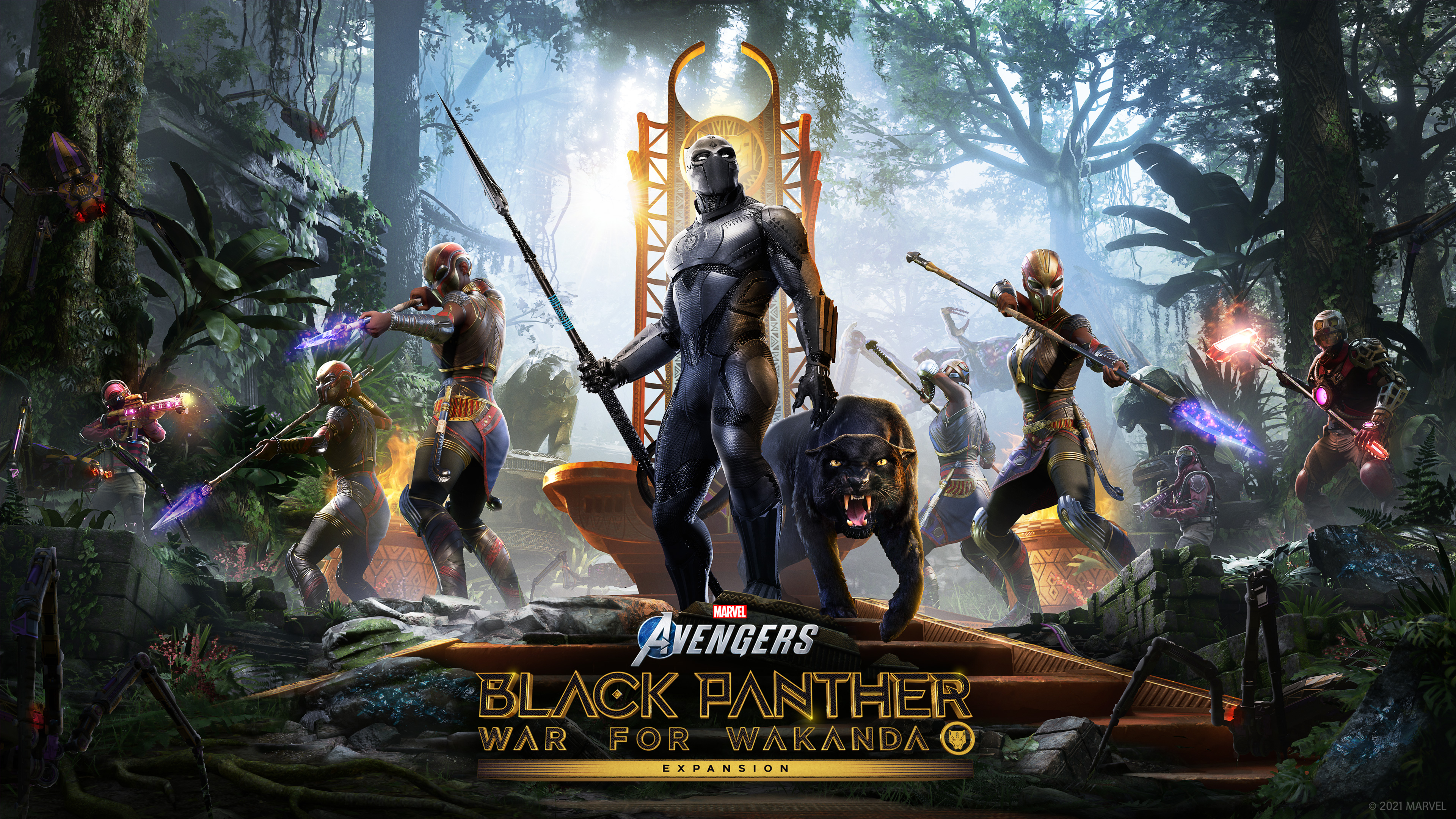 Peep Some of T'Challa's Fits In The Upcoming 'War For Wakanda' Expansion
