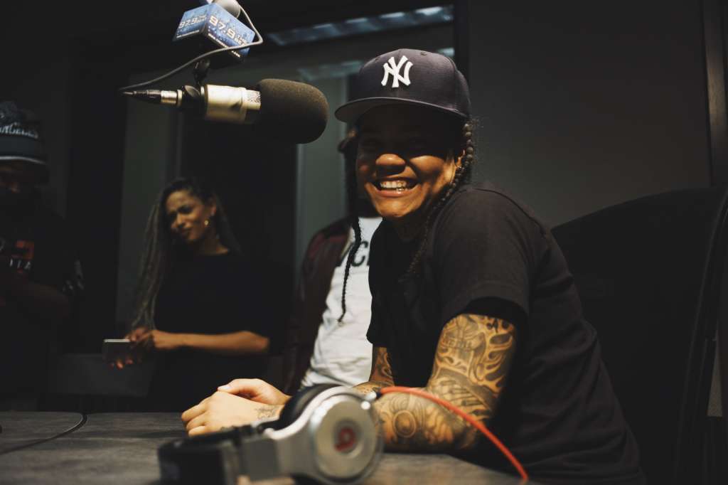 Young M.A. In Studio with J-Kruz
