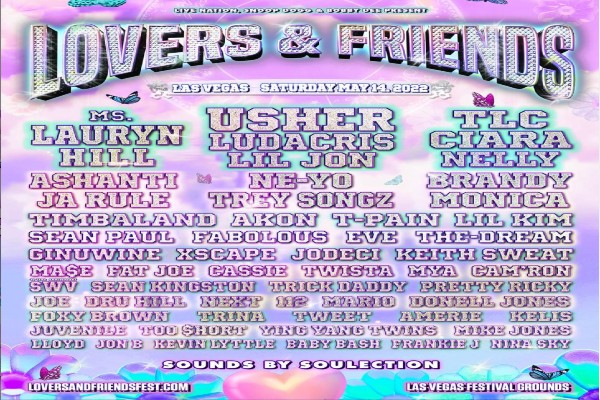 Lovers & Friends Festival Coming to Las Vegas Festival Grounds