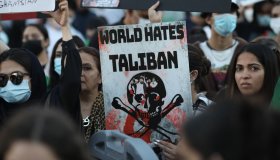 Protest Against The Taliban And Pakistan