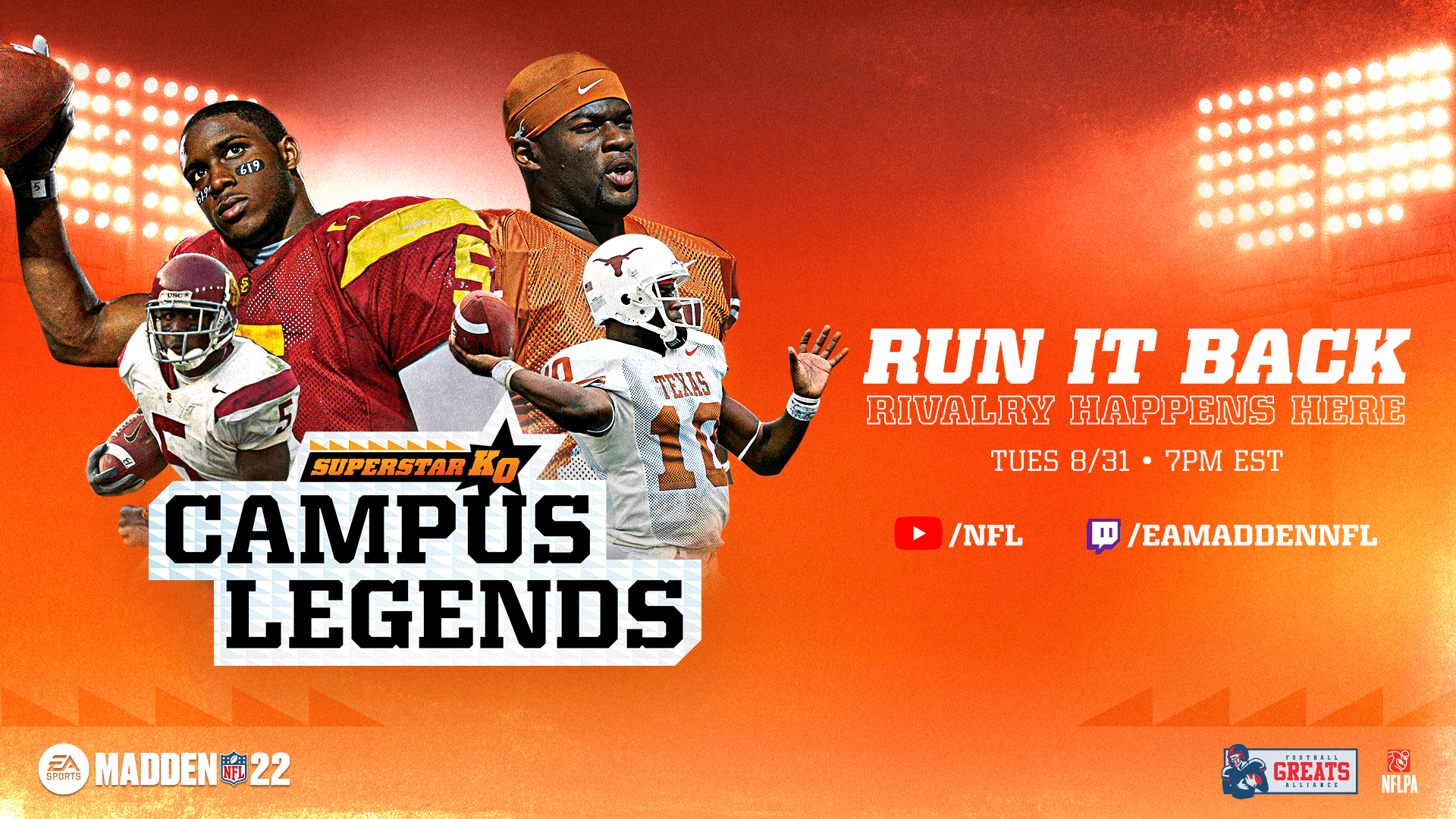 Madden NFL 22 “Campus Legends” Superstar KO Event