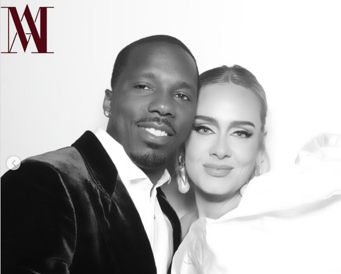 Adele and Rich Paul