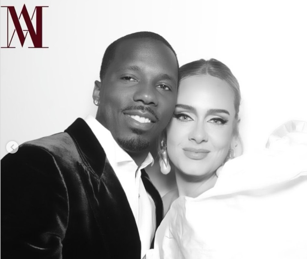 Adele and Rich Paul