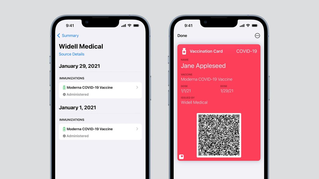 Apple Verifiable health records updates