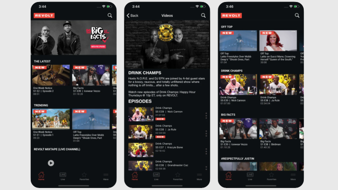 Revolt TV Launches First-Ever Digital Streaming App 