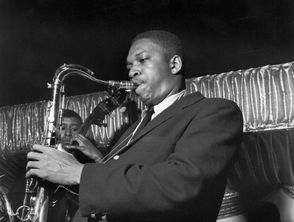 John Coltrane Performing at Birdland