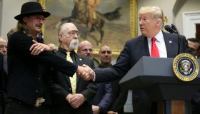 President Trump signs the 'Orrin G. Hatch-Bob Goodlatte Music Modernization Act'