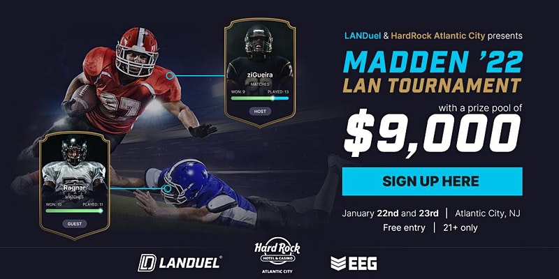 LANDuel Madden 22 Tournament x Atlantic City