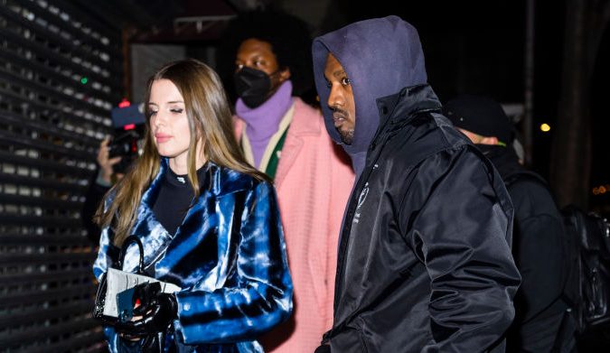 Kanye West & Julia Fox Hit NYC Play & Restaurant For Date Night