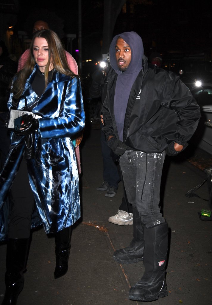 Kanye West & Julia Fox
