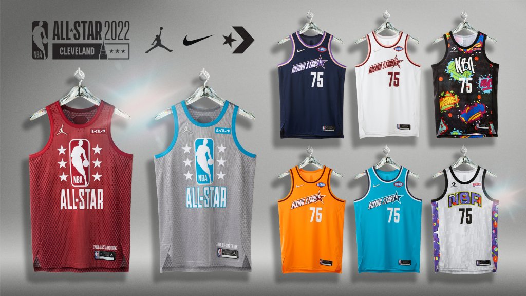 Nike's NBA All-Star Uniforms Celebrate NBA's 75th Anniversary