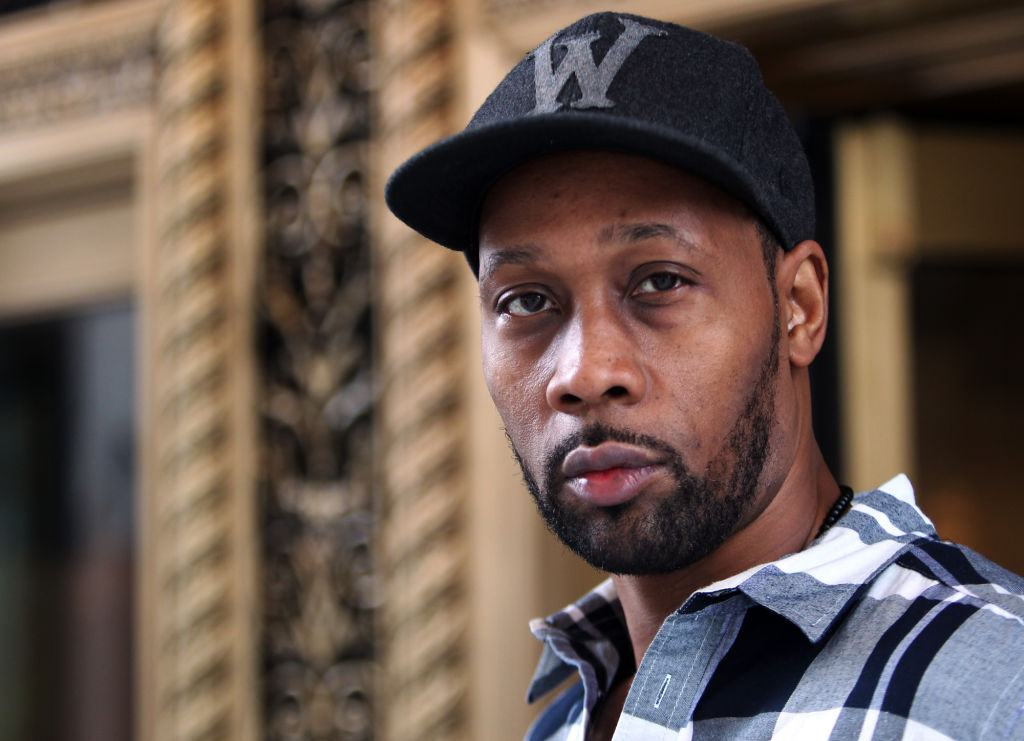 (Boston, MA - 4/29/14) Wu-Tang Clan's RZA promotes new Fox drama "Gang Related" in Boston, Tuesday, April 29, 2014. Staff photo by Angela Rowlings.